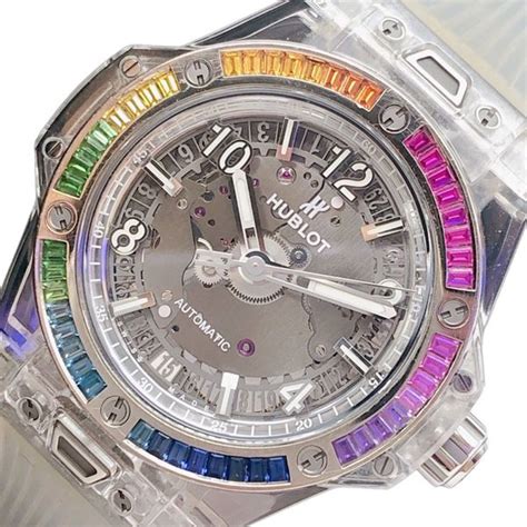 hublot unico sapphire rainbow|hublot sapphire crystal.